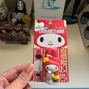 Sanrio My Melody Red and White Eraser Sanrio figure collectible